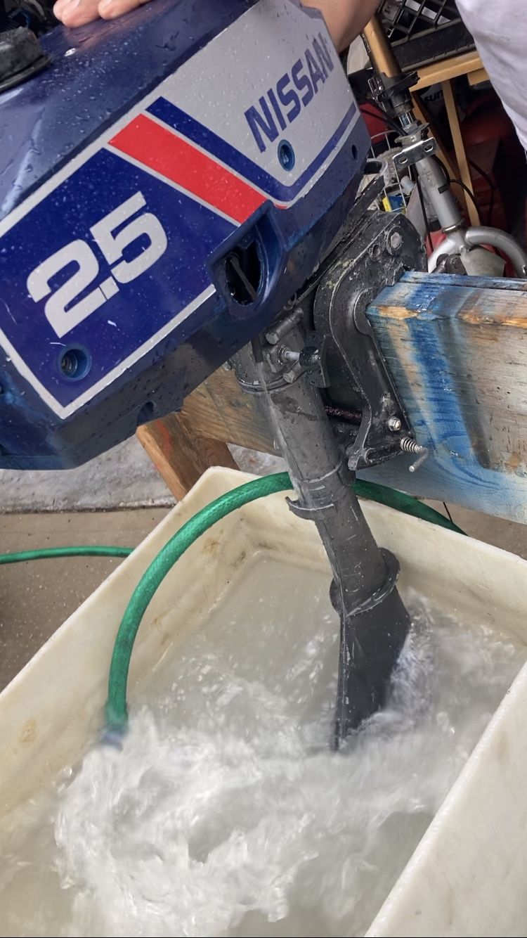 Nissan 2.5 Hp Boat Outboard Motor