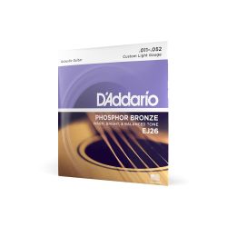 D'Addario D'Addario EJ26 Acoustic Guitar Strings Custom Light -