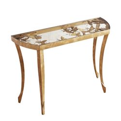 Golden Butterfly Console Table 