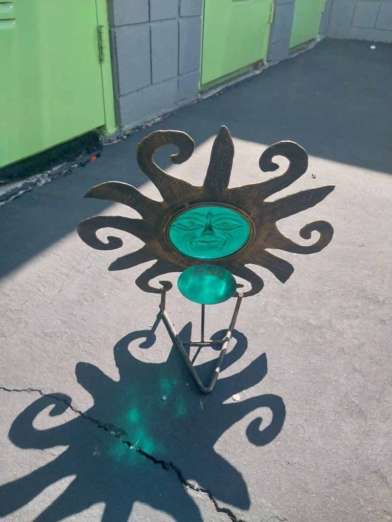 Sundial Candle Holder $35