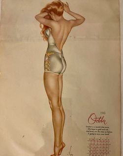 Varga Calendar Girl 1947
