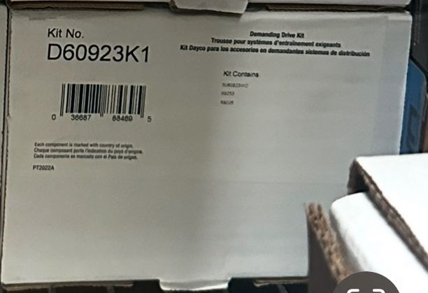 Dayco D60923k1 Belt/ Tensioner Kit