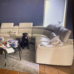 Bundle Set Couch, Kitchen Table 4 Chairs, Wall Oven And Gas Top Stove 