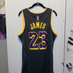 Lebron James Lakers Earned Edition Jersey