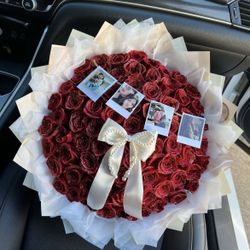 Glitter Rose Bouquet 