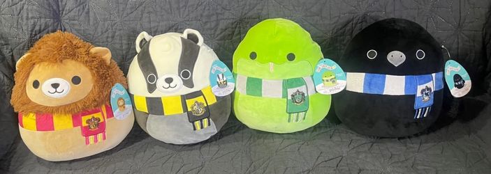 Squishmallows Harry Potter 10” Set Of 4