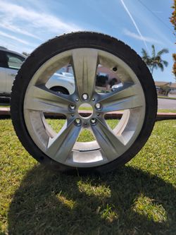 BMW 19' Rims With Tires Set Of 4