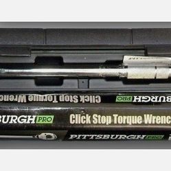 3/8" Torque Wrench Snap Socket Professional Drive Click Type Ratcheting