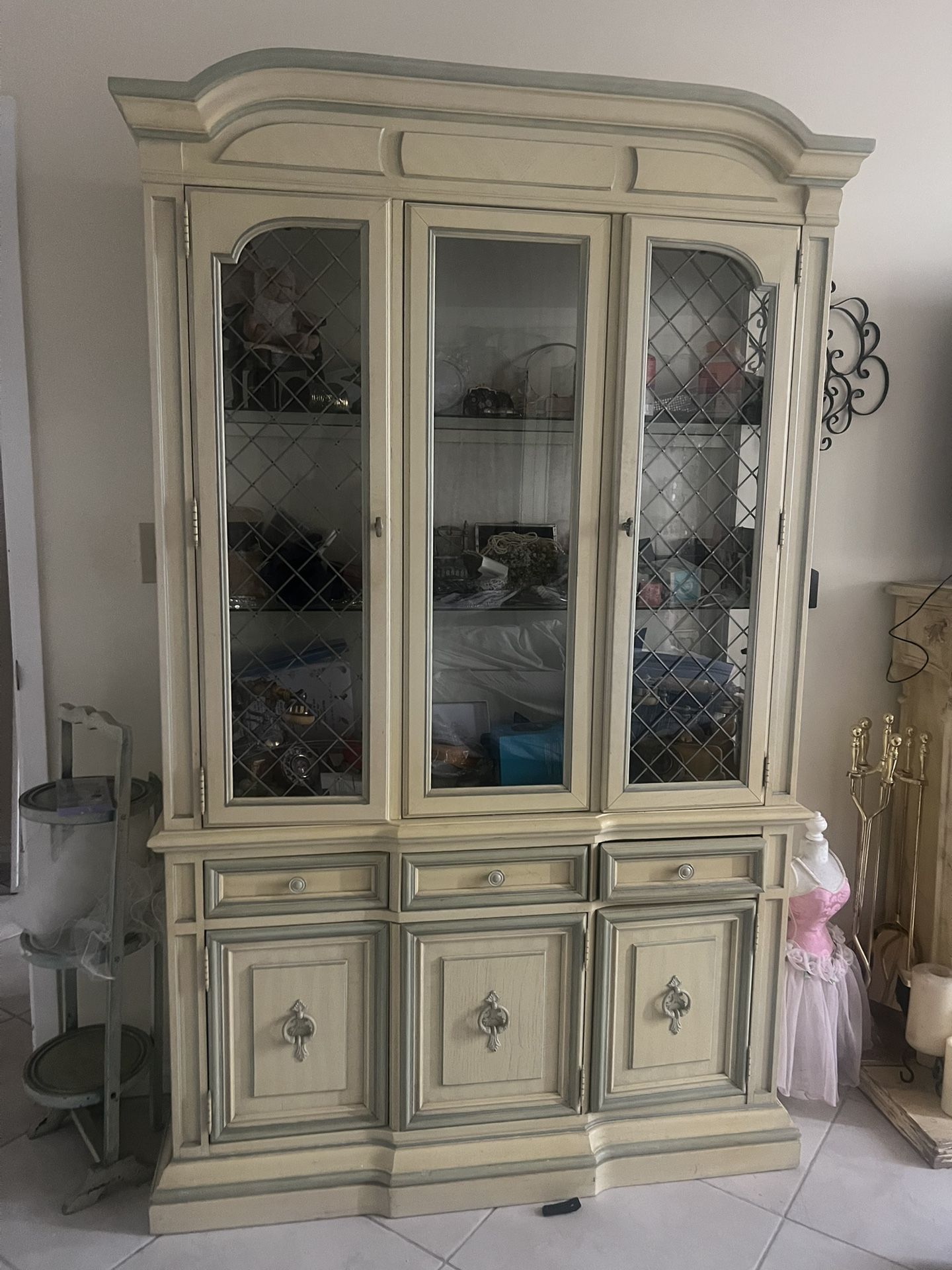 Vintage Wooden Hutch