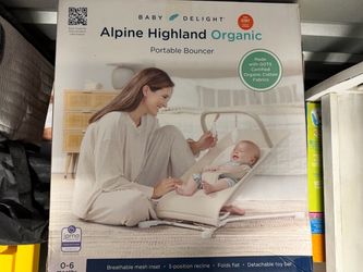 Baby Delight Alpine Highland Organic Portable Bouncer