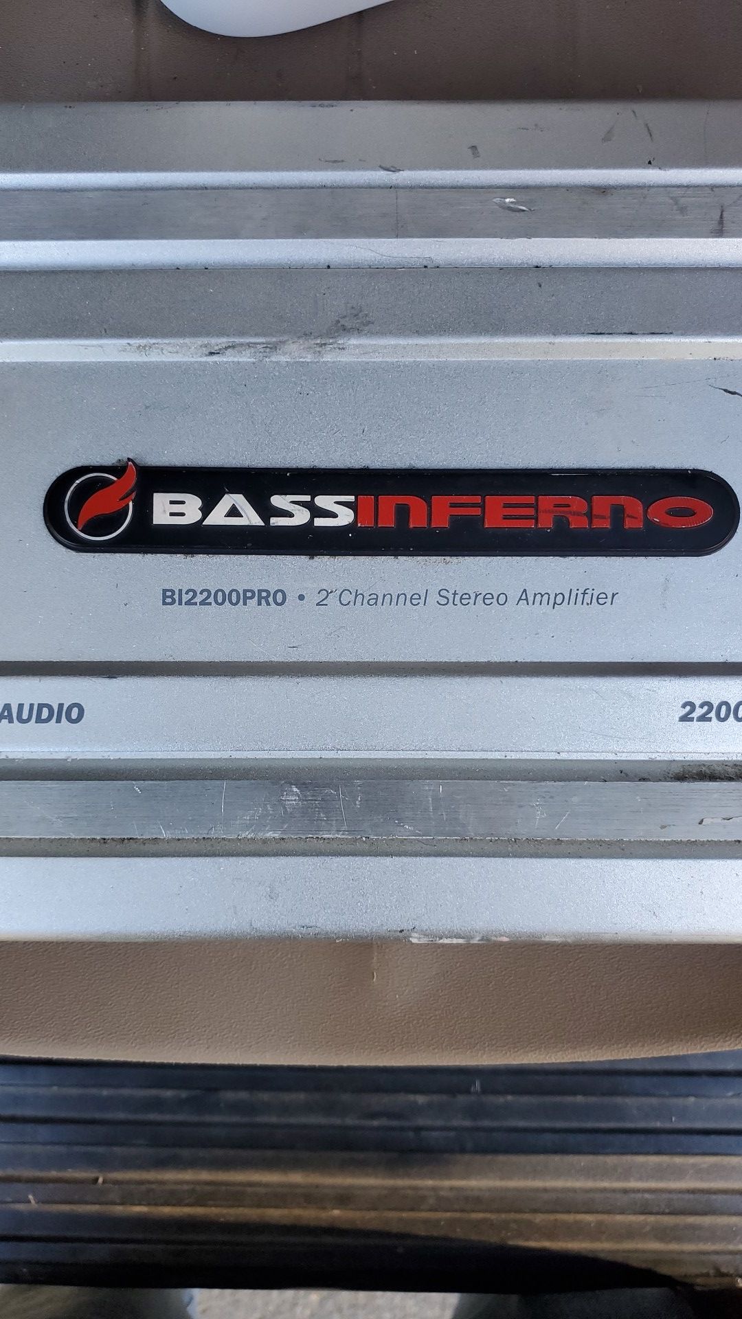 Bass Inferno 2200W 2-ch amplifier