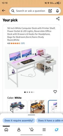 56inch Desk