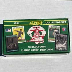 1991 Scores Colectors Set Baseball 