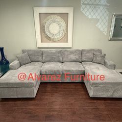 Corduroy Sectional Sofa