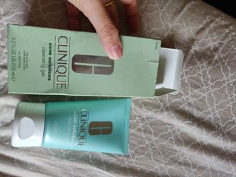 Clinique cleansing gel $15