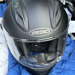 Sedici Motorcycle Helmet And First Gear Jacket 