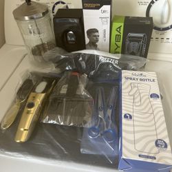 I Complete Barber Kit – Gamma Ergo + Clippers, Guards, Shears & Accessories