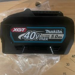 Makita 40V max XGT 5.0Ah Battery