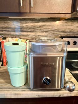 Cuisinart 2-Qt Ice Cream, Frozen Yogurt & Sorbet Maker + Extrasolar