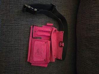 Graintex Pink Leather Tool Belt Pouch