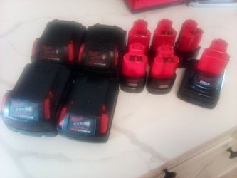 Milwaukee batteries