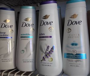Dove body wash