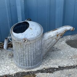 Old Galvanized Watering Can