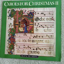 1985 David Willcocks Carols For Christmas II LP Record DP 18699