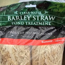 Barley Straw For Ponds