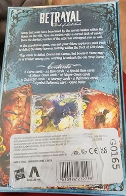 Betrayal Card Game