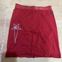 Rick Owens drkshdw x champion skirt