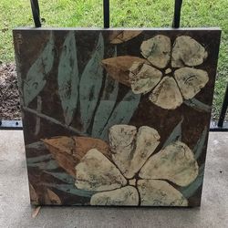 ICanvas " Flowers On Chocolate ||" By Maria Donovan Wall Decor 