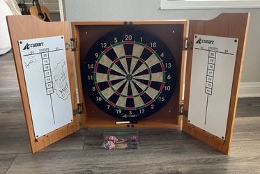 Accudart Dartboard Cabinet Set