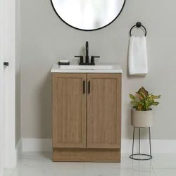 24.5 in. Sand Elm Bath Vanity