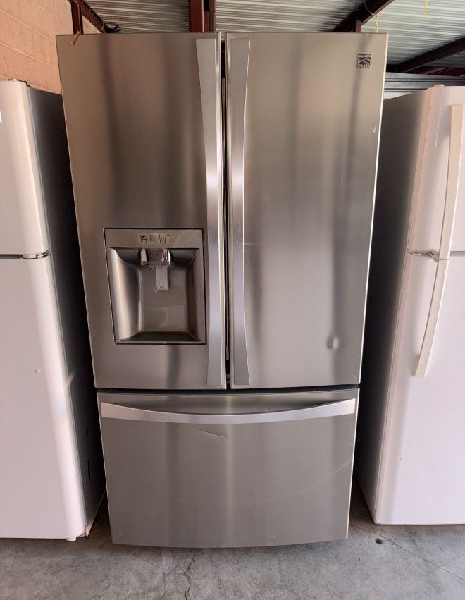 Kenmore Stainless Steel Refrigerator And Freezer