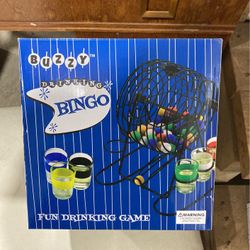 New Drinking Bingo Game $10