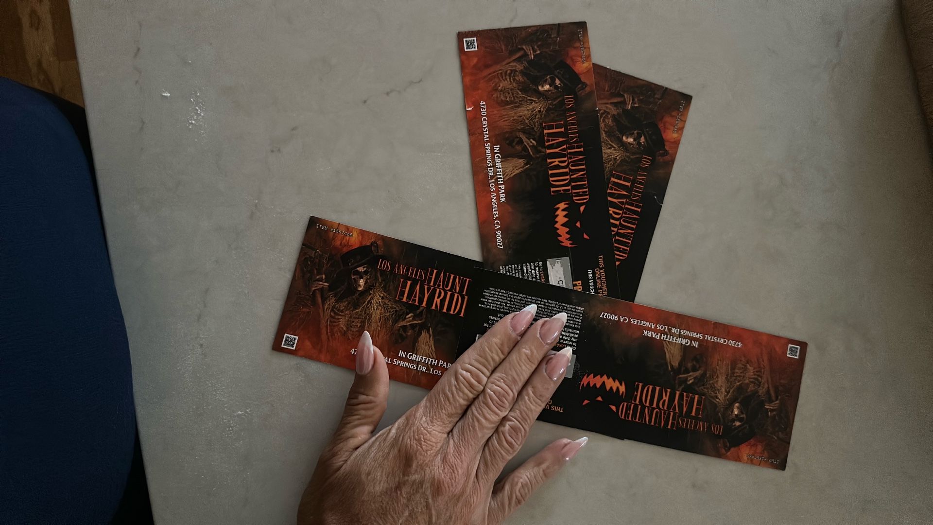 4 VIP Tickets To Haunted hayride Los Angeles $100