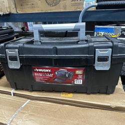 24 in. Hand Tool Box in Black