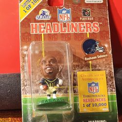 Rashaan Salaam Headliners - Chicago Bears - Throwbacks Limited Edition - 1997