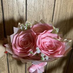 Flowers Bouquet Eternal Roses 