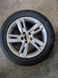 Wheel Rim 17 w Tire 22555 ZR17 2015 Volvo S60 31381412 2014 2016 2017 2018 X (V2201)
