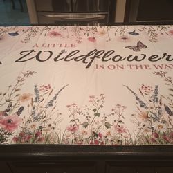 Baby Shower Backdrop Banner. New