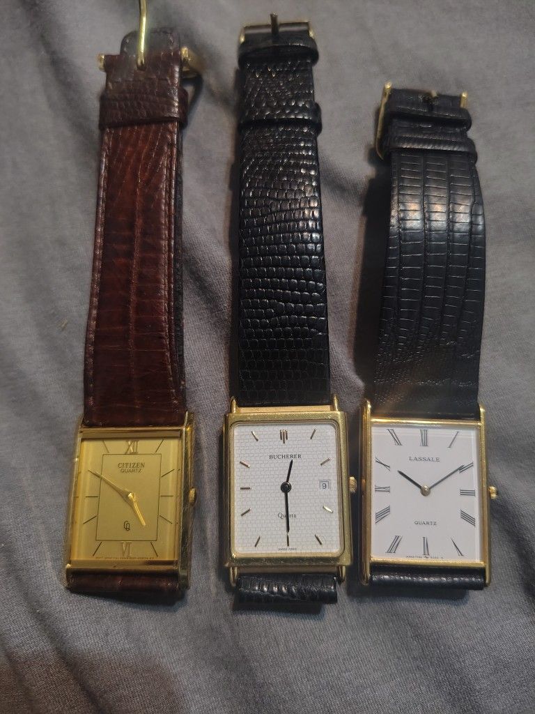 Lot 3 Mens Watches