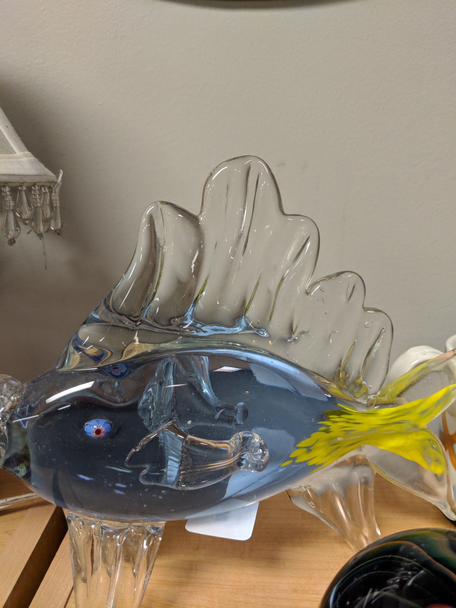 HANDBLOWN GLASS FISH COLLECTABLE