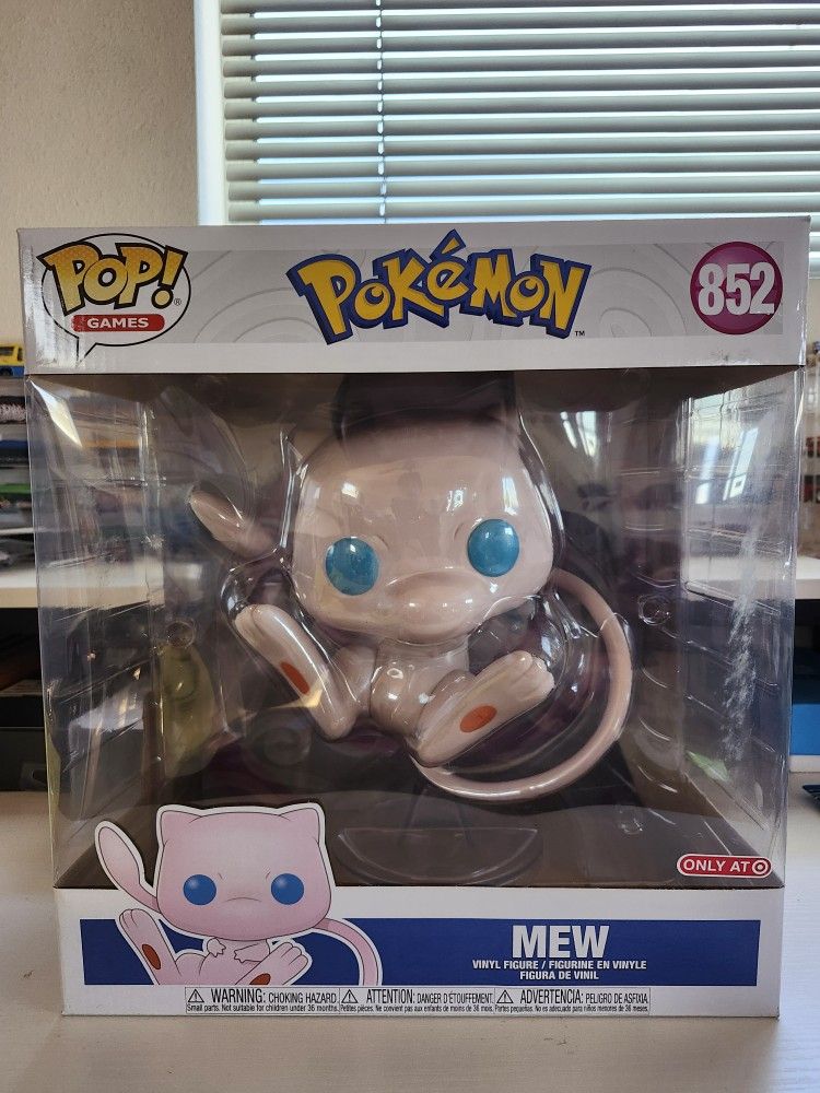 Jumbo Pokemon Funko Pop Mew