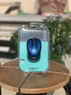 Logitech M235 Wireless Mouse - Blue