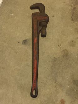 24” Ridgid pipe wrench