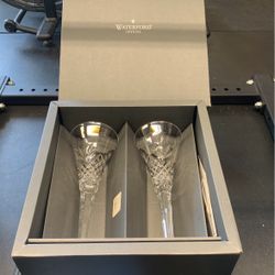 Waterford Crystal Champagne Glasses 