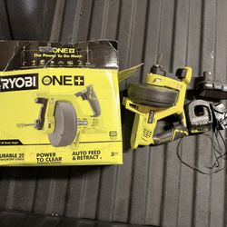 RYOBI DRAIN AUGER