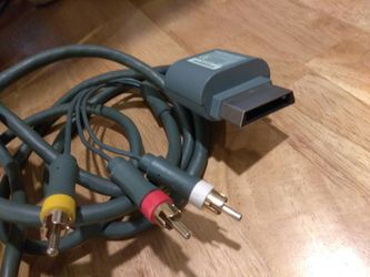 Xbox 360 cable composite ac cable